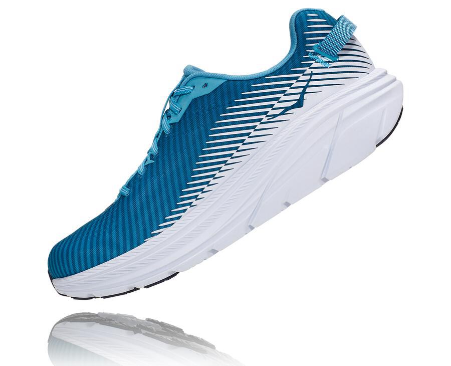 Hoka One One Koşu Ayakkabısı Erkek Mavi/Beyaz - Rincon 2 - HF0785342